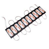Lampe à puce COB stroboscopique RVB bleu glace super lumineuse à 24 LED 3W pour moto, tout-terrain, décoration de voiture, accessoires AC 220V, garantie 2 ans