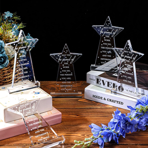 Targa personalizzata in acrilico per il premio <span class=keywords><strong>di</strong></span> apprezzamento dei colleghi e dei dipendenti per il regalo <span class=keywords><strong>di</strong></span> pensionamento per l'anniversario - Product Image 1