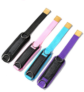 Spor ayak bileği askısı yastıklı D halka ayak bileği manşetleri spor salonu egzersiz kablo makineleri popo ve bacak ağırlıkları egzersizleri - Product Image 2