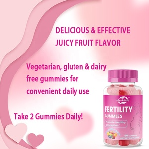 Gomitas de Fertilidad de Marca Privada OEM, Suplementos de Fertilidad para Mujeres con CoQ10, Mioinositol, Vitaminas para el Equilibrio Hormonal Prenatal - Product Image 4