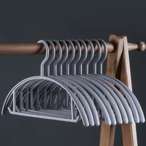 Space Saving Durable European Luxury <strong>Plastic</strong> Semicircle <strong>Hangers</strong> Household Non-slip Multifunctional - Product Image 5