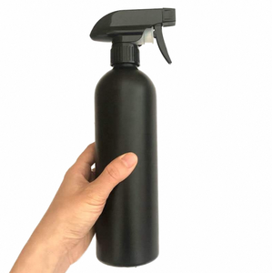 Botella vacía negra de HDPE al por mayor, bomba de jabón líquido en espray de niebla fina para desinfectante de manos, limpiador de plástico - Product Image 4