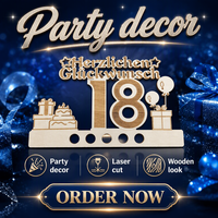 Support en bois personnalisé pour cadeau d'argent d'anniversaire, plaque de décoration pour les événements majeurs des anniversaires de 18, 20, 30 et 50 ans