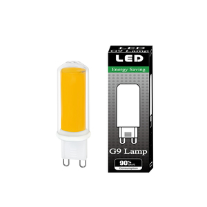 G9 COB LED Bulb T6 Shape Warm White Glass Body AC 230V Manual Switch Control Indoor Use G9 LED Light - Product Image 4