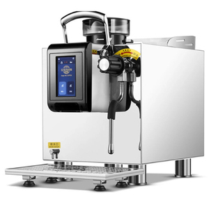 Cafetera Comercial con Diseño de Cuerpo de Acero Inoxidable, Pantalla Táctil, Molinillo y Función de Preparación de Café - Product Image 4
