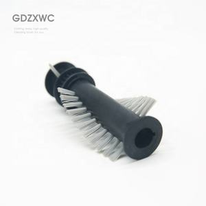 Mini Robot Aspirador Negro Corto con Cepillo Gris, Mini Rodillo de Cepillo Personalizado para Alfombras, Compatible con Rodillo de Aspiradora - Product Image 3