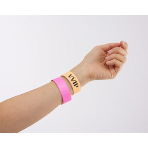 [AnyWristband] Bracelets TYVEK de type solide, prêts à l'emploi, économiques, de couleur unie, 25 mm (1 pouce) avec texte personnalisé - Product Image 3