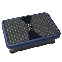 Plateforme vibrante verticale EMS à 60 niveaux, machine de fitness portable pour l'exercice du corps entier avec bandes de résistance, salle de sport à domicile