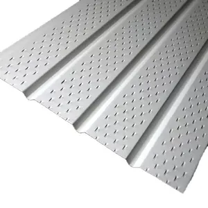 Black White Color Custom Size Ventilation Solid Roof Aluminum Soffit For Canada Market