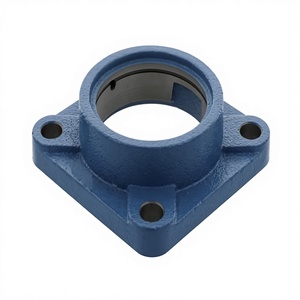 Cuscinetto a blocco flangiato quadrato UCF in ghisa grigia/ghisa sferoidale personalizzato non standard, verniciato antiruggine JIACHENG - Product Image 5
