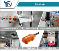 Machine de thermoformage sous vide hydraulique pour surfaces solides, presse à membrane pour panneaux muraux de baignoire en Corian