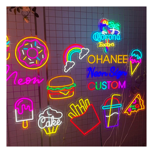 Winbo enseigne néon ouverte personnalisée <span class=keywords><strong>en</strong></span> gros pour entreprise plaque acrylique éclairage de lettres flexible à LED pour décoration murale - Product Image 3
