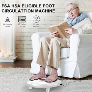 Masseur électrique pour les jambes EMS TENS, stimulateur de la circulation sanguine des pieds, pour les chevilles enflées, fasciite plantaire, massage des pieds, bain de pieds - Product Image 3