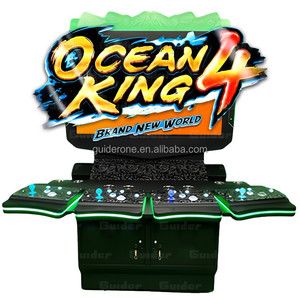 بيع بالجملة أفضل سعر منخفض دفع معدل لعبة تسلية 55 بوصة LCD 4 لاعب igs آلة صيد Ocean King 4 ماركة عالمية جديدة - Product Image 1