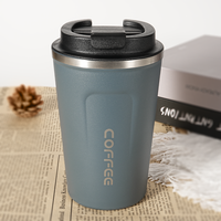 Mug à café isotherme classique en acier inoxydable 304 avec affichage LED de la température, idéal pour les cadeaux d'affaires