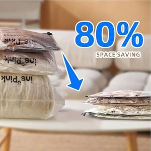 Factory Strong <b>Compression</b> Custom Printed Biodegradable Classic Living Room Transparent Multifunction Eco-Friendly Storage <b>Bag</b> - Product Image 2
