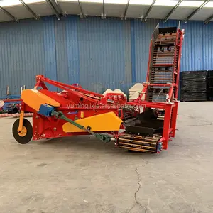 Mesin traktor pemanen pertanian PTO Linkage wortel mesin pemanen kentang manis
