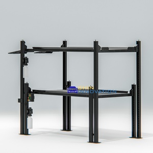 Penjualan Panas Lift Parkir Mobil Hidrolik Delapan Tiang Tiga Tingkat untuk Penyimpanan dan Sistem Parkir Kendaraan - Product Image 6