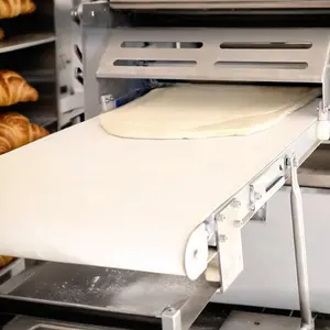 Custom Rotation Pastry Food Pizza Small Thin Dough Roller Roll Pastry Sheeter 220v For Jamaican Pattie Machine Price List Lavash