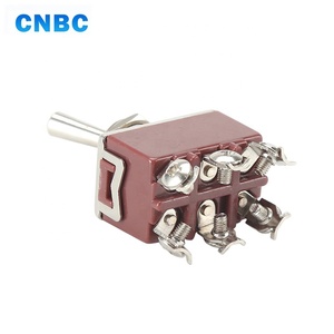 12mm BC-1321 15A 250V haute qualité SUR l'interrupteur à bascule avec 6 broches à vis - Product Image 3