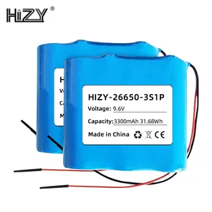 Quality 26650 9.6V 3S1P Rechargeable 3300mah Lithium Ion Battery Cell