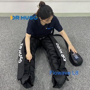DR.HUGO Flowave L8, bottes de massage par compression d'air pour les jambes, pour les athlètes, récupération musculaire, circulation et relaxation - Product Image 4