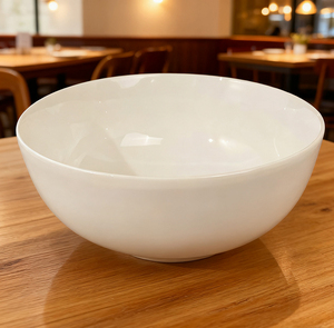 Commercio all'ingrosso di fabbrica di varie dimensioni moderno riutilizzabile bianco 6.15/7/8 pollici rotondi in ceramica ciotole - Product Image 2