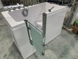 Baignoire moderne intelligente avec porte latérale accessible, tablier, température constante, massage à bulles <span class=keywords><strong>pour</strong></span> personnes âgées, utilisation à domicile, villas - Product Image 5