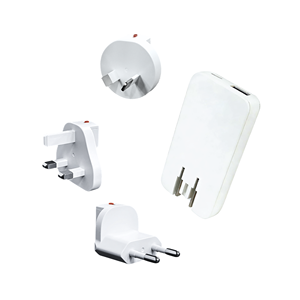 Chargeur de voyage universel GaN 65W à charge rapide double port - Product Image 1