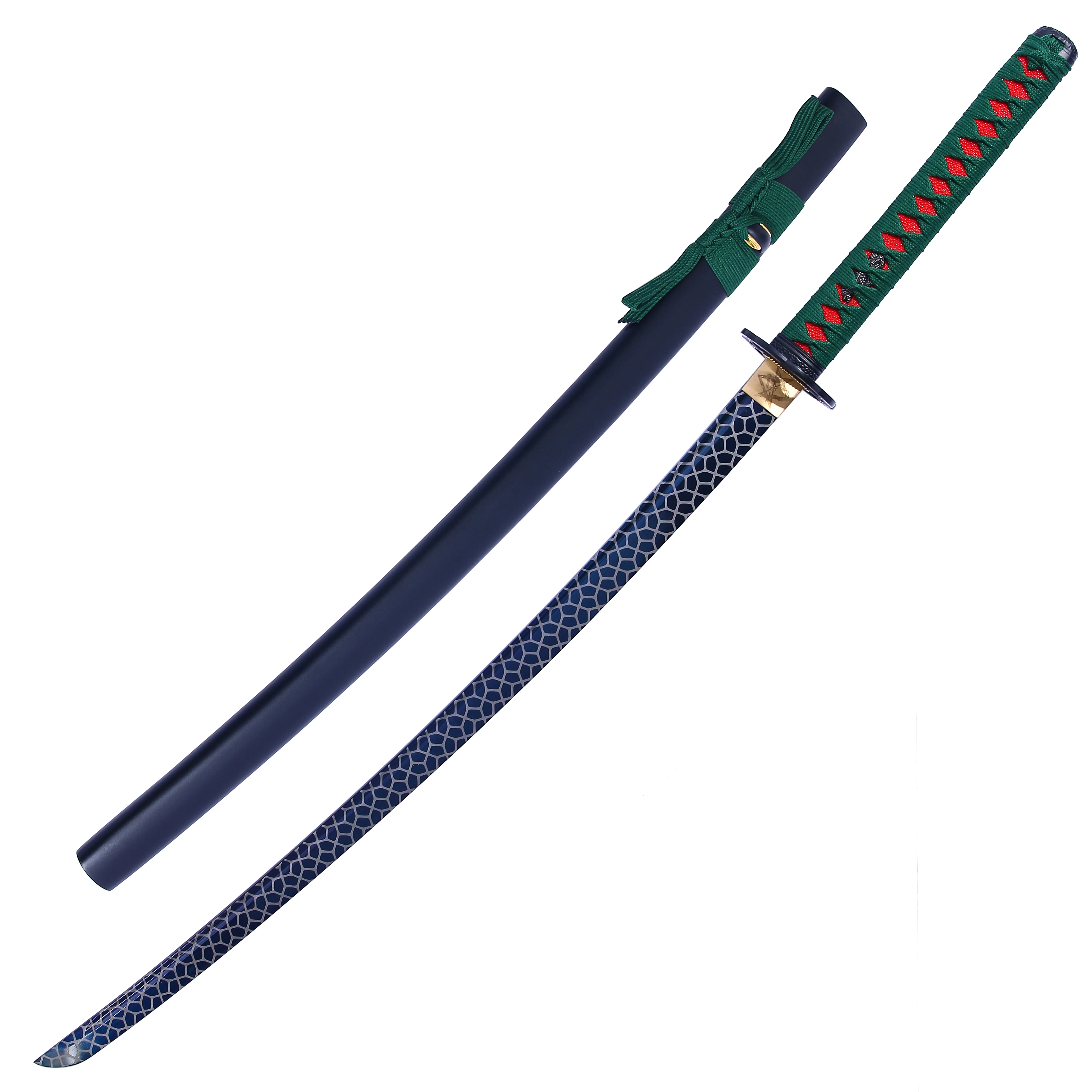 Japanse Samurai Zwaard Kendo Praktijk Zwaarden Handgemaakte Katana