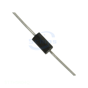 Original Single Diodes STTH3R04Q DO-204AC, DO-15, Axial Original Integrated Circuits DIODE STANDARD 400V 3A DO15 - Product Image 1