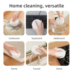 Éponge effaceur nano Magic Clean pour salle de bain et cuisine, facile à nettoyer, pour l'élimination de la rouille, tampons à récurer pour fenêtres et murs - Product Image 6