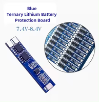 2S 5A / 8A 7.4V / 8.4V 18650 Carte de chargeur de batterie au lithium Li-ion BMS Module de protection contre les surcharges et les décharges