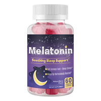 Gummies à la mélatonine Vitahealthy au goût de baies naturelles, conçues pour une utilisation nocturne, avec une qualité constante et une personnalisation flexible