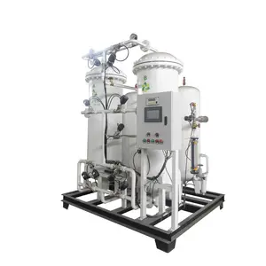 Sanayi için % 99.6% saflık azot kriyojenik hava ayırma tesisi sıvı azot makinesi