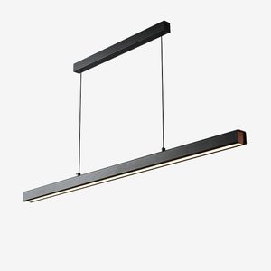 Lámpara Colgante Moderna Minimalista de Espectro Completo, Diseño de Línea Única para Comedor/Barra, Luz Amigable para la Vista, Color 3000K - Product Image 3