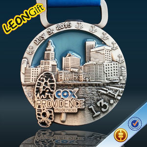 कस्टम डिजाइन जस्ता मिश्र धातु 10k 3 डी पुरस्कार मैराथन साहसिक निशान खेल फिशर पदक पट्टिकाएं - Product Image 1