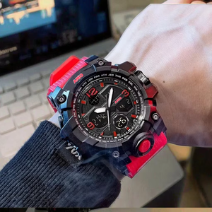 นาฬิกาสปอร์ตสำหรับผู้ชาย Ga2100รุ่น<span class=keywords><strong>5600</strong></span> <span class=keywords><strong>GM</strong></span> 110 g ปฏิทินช็อกสร้อยข้อมือสแตนเลสสีดำสีขาว - Product Image 4