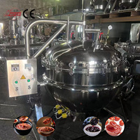 Chaudière à double enveloppe HUATAI 300 litres à Wenzhou, électrique à vapeur, pour cuisson automatique, sauces et cuisson à la vapeur à grande échelle