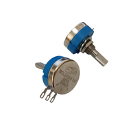 Potentiomètre à film 2PCS à demi-arbre RVQ24YN03 B502 JSJM-TWZD0017 5K 20F 25F pour moto, voiture de course, machine de jeu d'arcade, frein métallique
