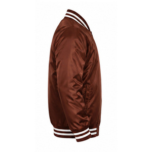 Chaquetas de Satén Más Vendidas para Adultos, Precio al por Mayor, Ropa Casual de Calle, Cuello Alto, Tela de Lona, Color Liso, Estilo Urbano para Hombre - Product Image 5