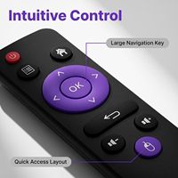 Télécommande de remplacement H96 pour boîtier TV Android H96, compatible avec H96pro+, H96RK3318, H96X3, H96Max H616