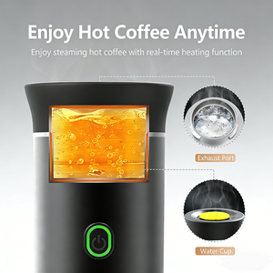 เครื่องชงกาแฟแคปซูลพลาสติกแบบพกพา อัตโนมัติ ใช้ไฟฟ้า ชาร์จผ่าน USB ไร้สาย สำหรับเดินทาง ทำกาแฟเอสเพรสโซ - Product Image 4