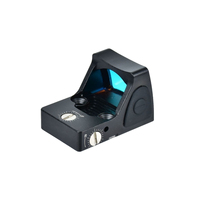 LAMBUL Optics RM07 Red Dot Sight 20mm 1913 Mount Reflex Sight Scope Réglable LED Chasse Tir Holographique Noir/Tan