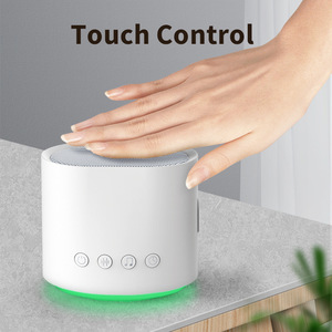 <strong>Mini</strong> Rechargeable Sleep Aid Smart <strong>Speaker</strong> Soothing Sounds Night Light 26 Soft Warm White Noise Machine <strong>With</strong> Timer Function - Product Image 3