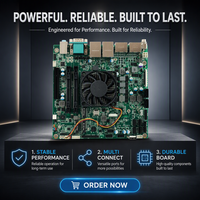 Carte mère 4DP AMD RYZEN MINI ITX DDR4 32 Go Max USB 3.2 M.2 Double Nouvelle pour Serveur Gaming Graphiques Intégrés Large Plage de Température CE RoHS