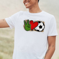 Impressions personnalisées de transfert DTF pour maillots de football, motifs de matchs, autocollants thermocollants, impressions de transfert DTF sur mesure