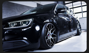 Fari anteriori a LED per VW Jetta Sagitar 2012-2018, proiettore con lente, 6000K, design Magotan B8, nuovi, coppia - Product Image 6