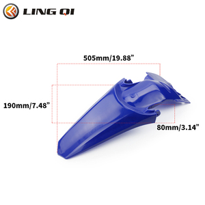 Carénage arrière en plastique LINGQI Racing pour moto TTR110, pièces de carrosserie, garde-boue arrière pour TTR <span class=keywords><strong>110</strong></span> 2013 2014 2015 CRF50 - Product Image 4
