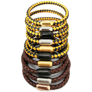 도매 DIY 보석 찾기 폐쇄 구멍 3mm 4mm 5mm 6mm 8mm 스테인레스 스틸 캡슐 배럴 팔찌 걸쇠 - Product Image 3